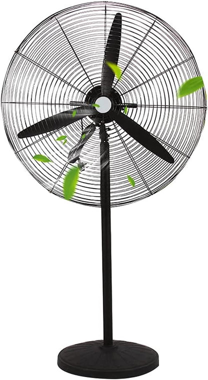 Standventilator mit Oszillation, Hochgeschwindigkeitskühlung für Terrasse, Industrie, Gewerbe, Wohn- und Gewächshaus
