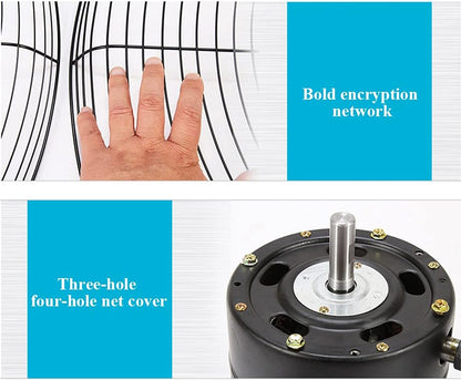 Standventilator mit Oszillation, Hochgeschwindigkeitskühlung für Terrasse, Industrie, Gewerbe, Wohn- und Gewächshaus