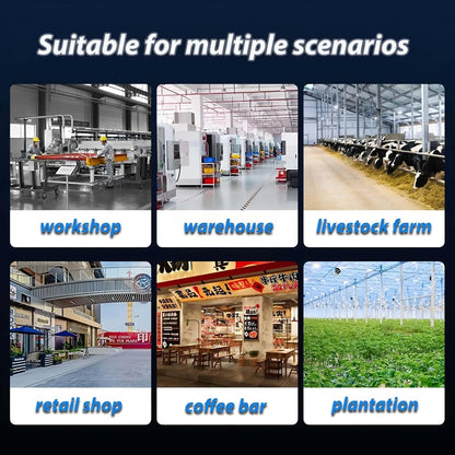 Terrassenlüfter Mit Nebelgerät Außen, Industrielle Standventilator Wasserkühlung Einstellbaren Kühlgeschwindigkeiten Und Oszillation, Ideal Für Fabriken Und Gewerbeflächen(Non-liftable,750)